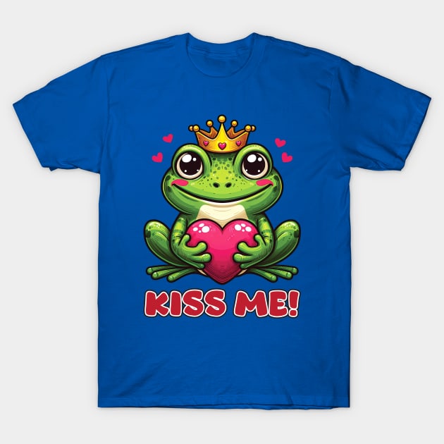 Frog Prince 65 T-Shirt by Houerd